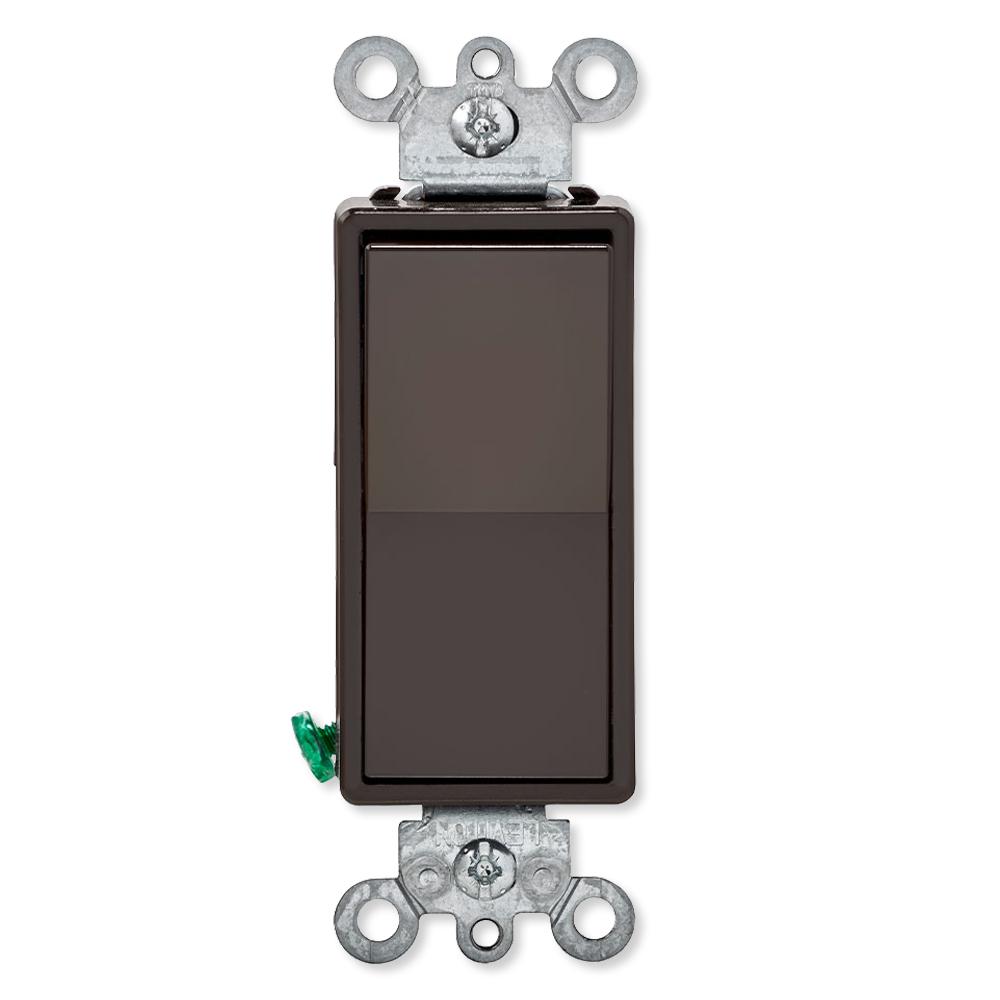 Leviton Decora Rocker 4-Way AC Quiet Switch, 15A, 120/277V
