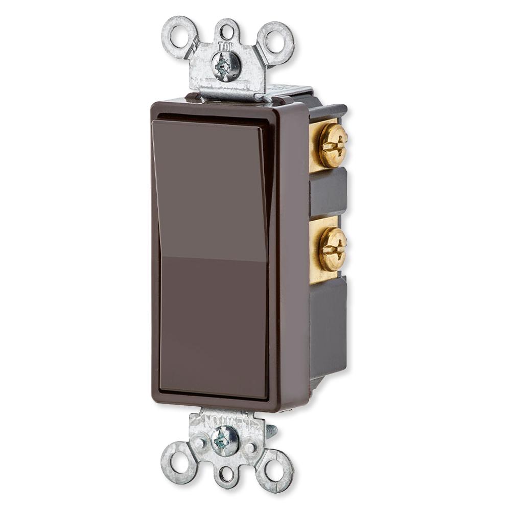 Leviton Decora Rocker 4-Way AC Quiet Switch, 15A, 120/277V