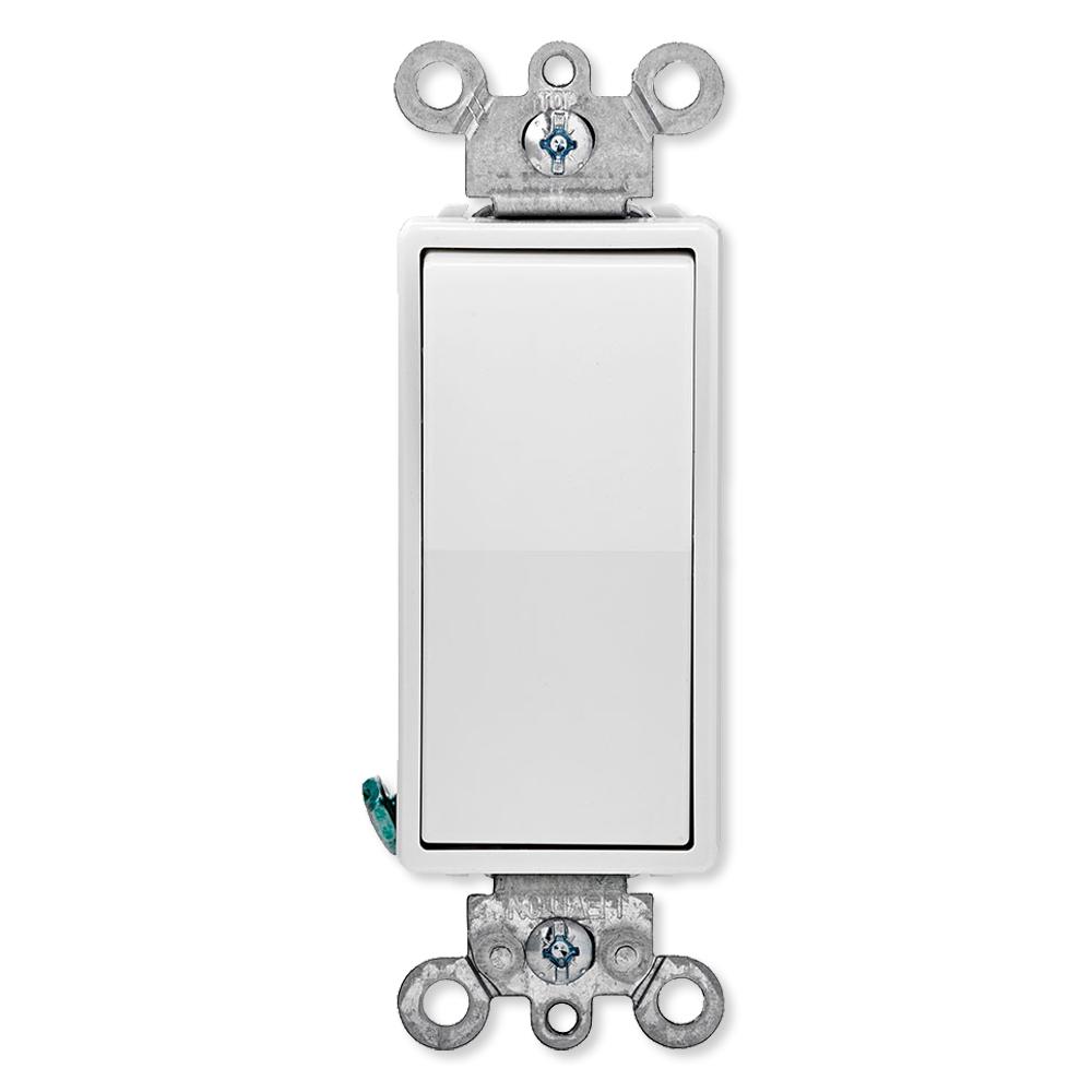 Leviton Decora Rocker 4-Way AC Quiet Switch, 15A, 120/277V