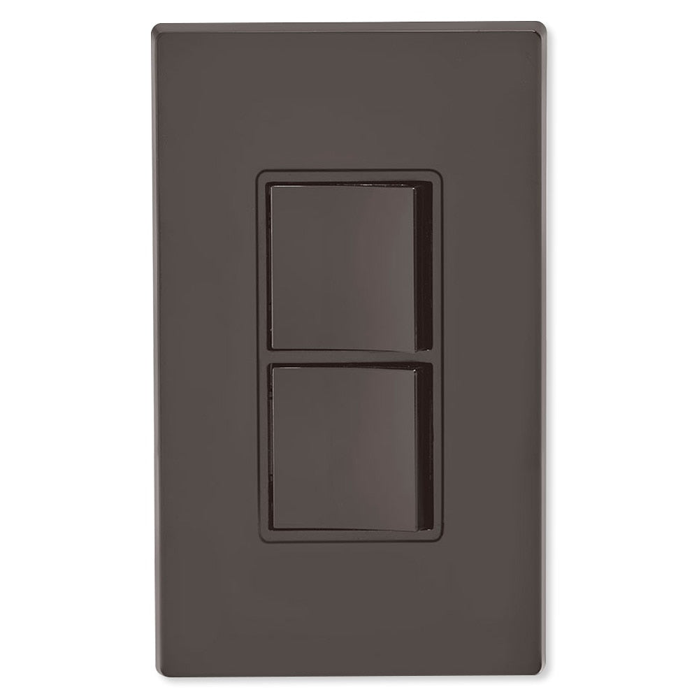 Leviton Decora Combination Wall Switch (Dual Switch)
