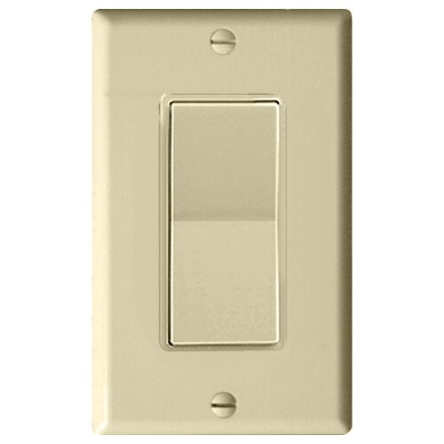 Leviton Decora Plus Wall Switch for Window Motors, Momentary Contact