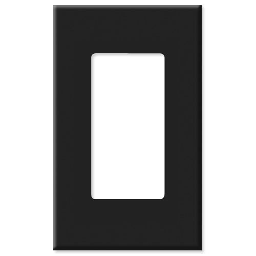 Leviton Decora Plus Screwless Snap-On Wallplate, 1-Gang
