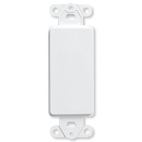 Leviton Blank Decora Insert, 1-Gang