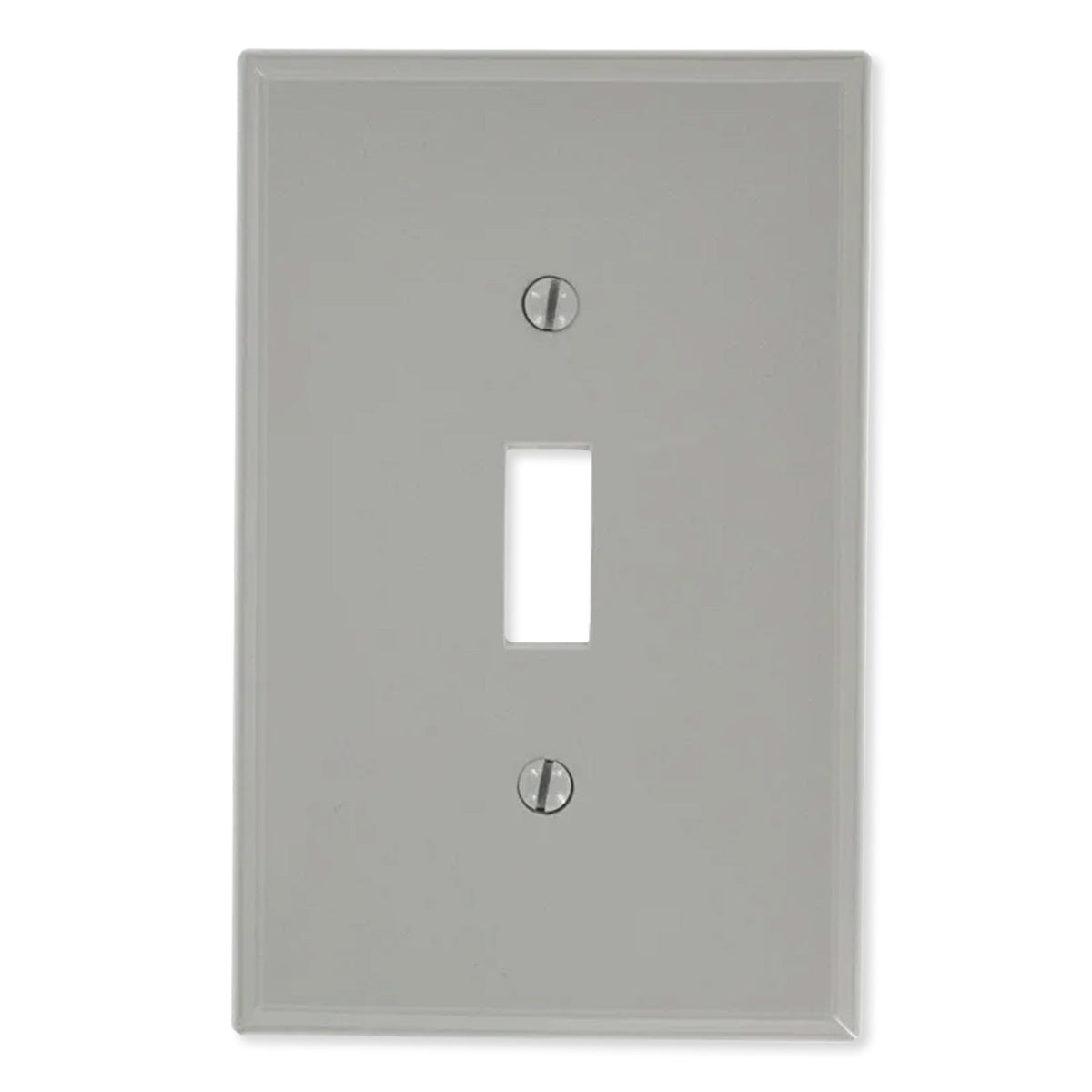 Leviton 2-Gang Toggle Device Switch Wallplate, Standard Size
