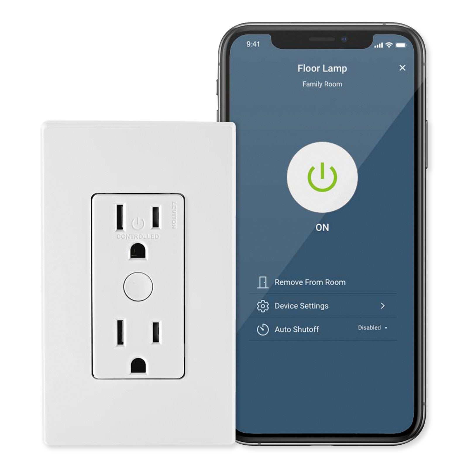 Leviton Decora Smart Wi-Fi Tamper-Resistant Outlet 2nd Generation
