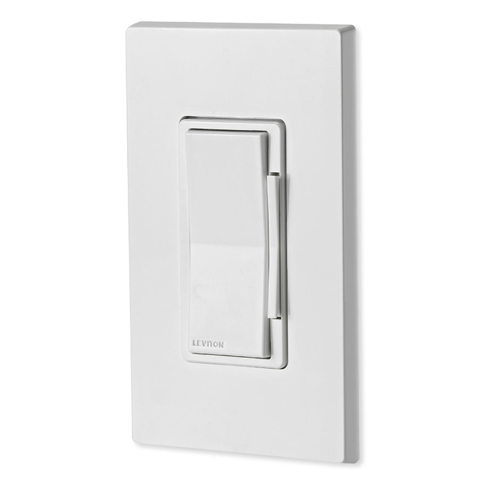 Leviton Decora Smart Wi-Fi (2nd Gen) Fan Speed Controller, Single Pole or 3-Way