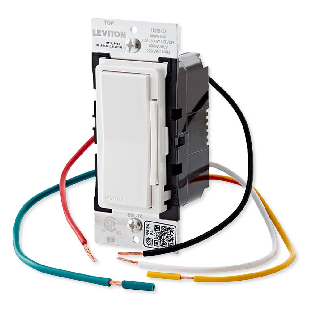 Leviton Decora Smart Wi-Fi 600W Dimmer (2nd Gen)
