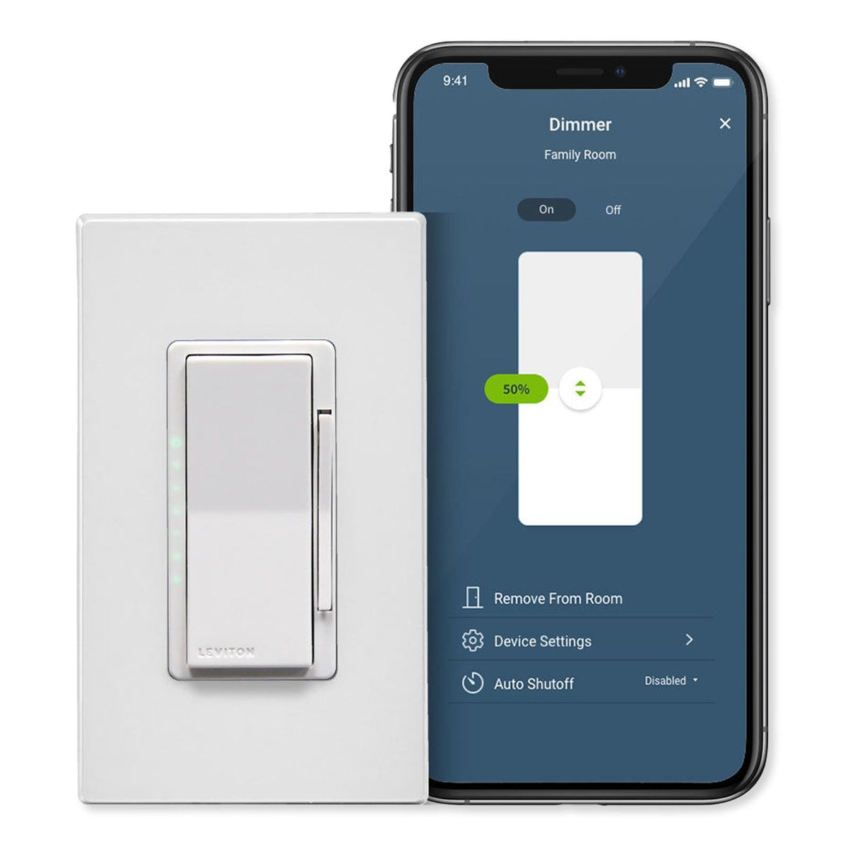 Leviton Decora Smart ELV/LED Phase Selectable Dimmer (2nd Gen)