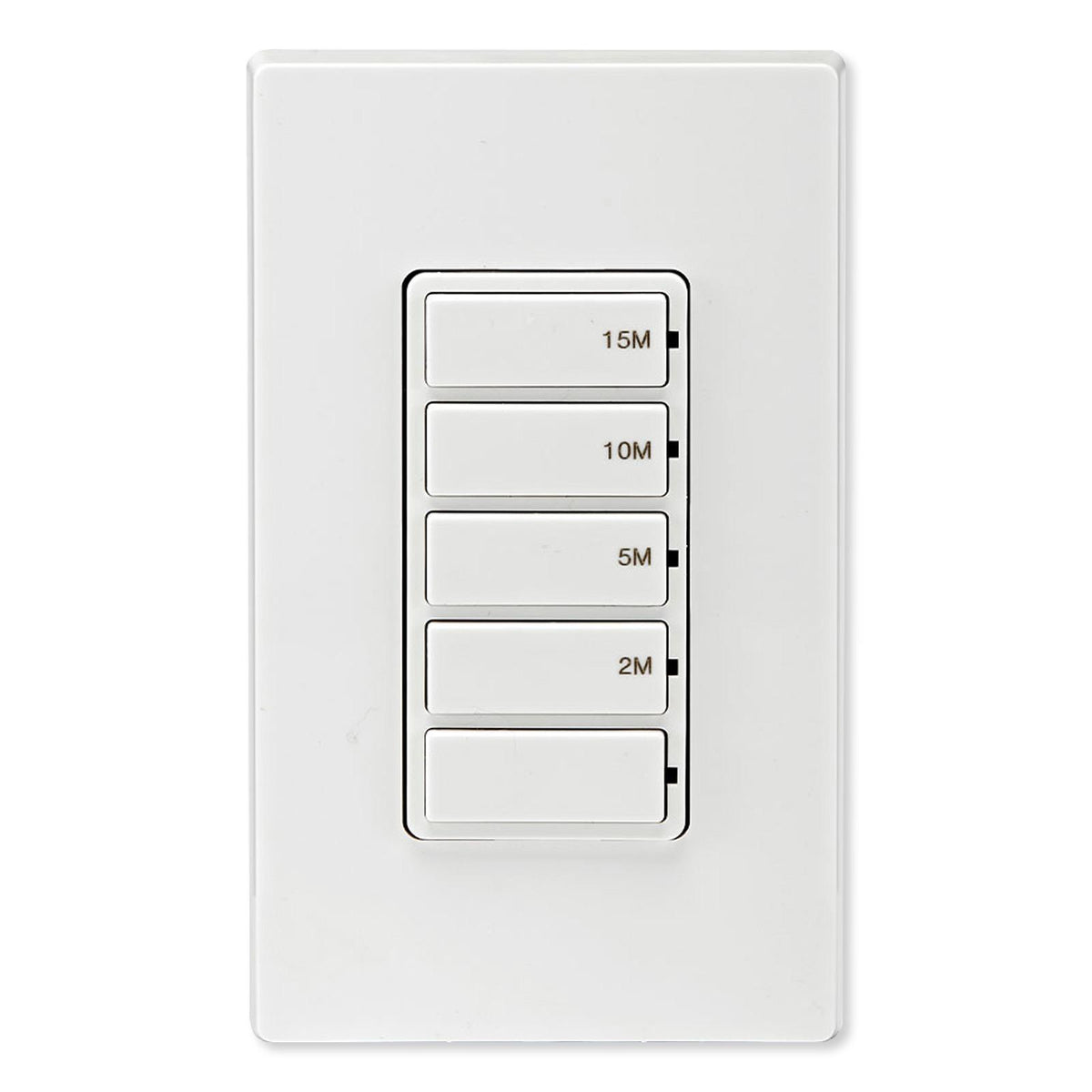 Leviton Decora Countdown Timer Wall Switch, 15 Min (2, 5, 10, 15 Min)