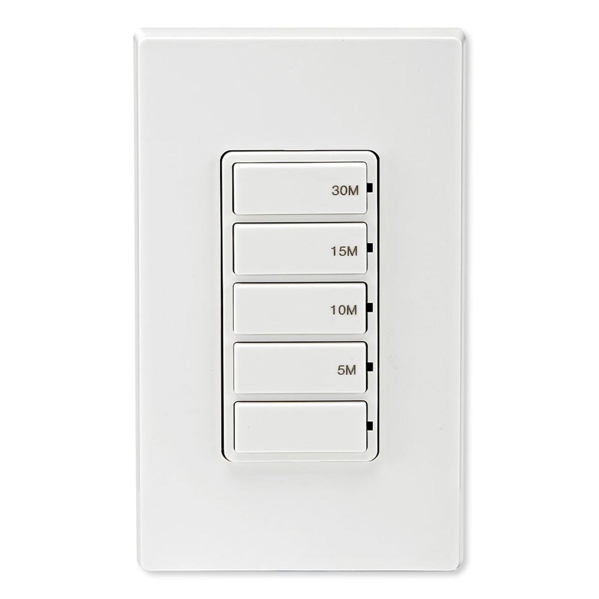 Leviton Decora Preset Countdown Timer Wall Switch, 30 Min (5, 10, 15, 30 Min)