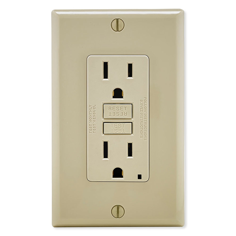 Leviton SmartlockPro Slim GFCI Receptacle, 15A