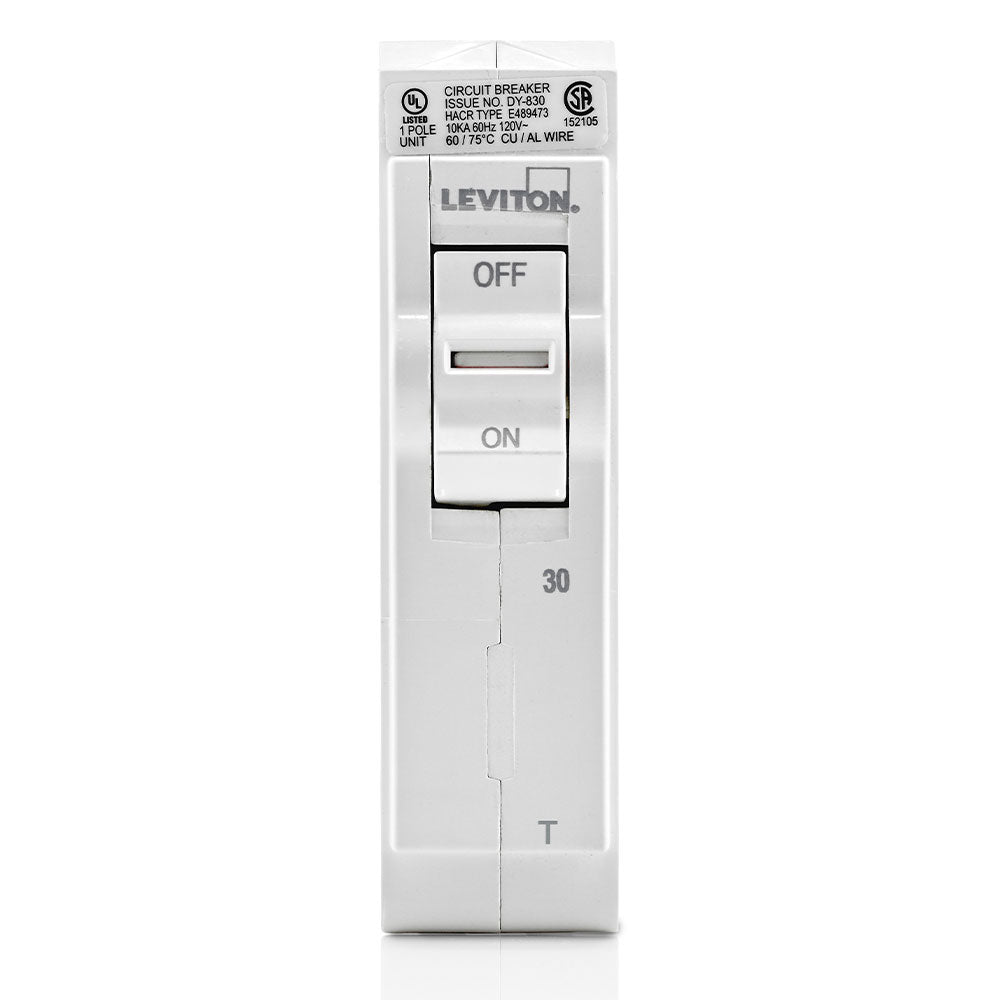 Leviton 1-Pole Standard Thermal Magnetic Branch Circuit Breaker