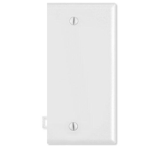 Leviton Blank Sectional Wallplate (End Section)