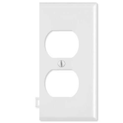 Leviton Duplex Receptacle Sectional Wallplate (End Section)