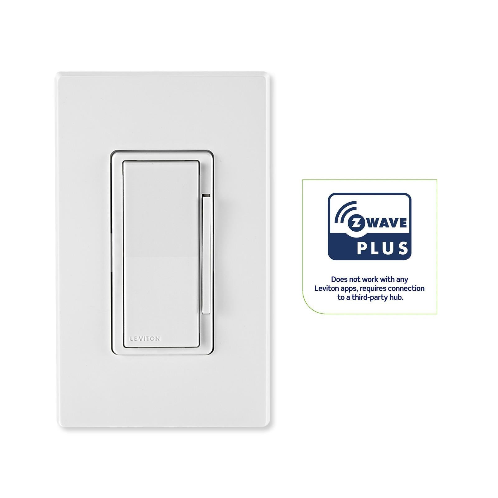 Leviton Decora Smart Z-Wave Plus v3 Smart Dimmer, 800 Series