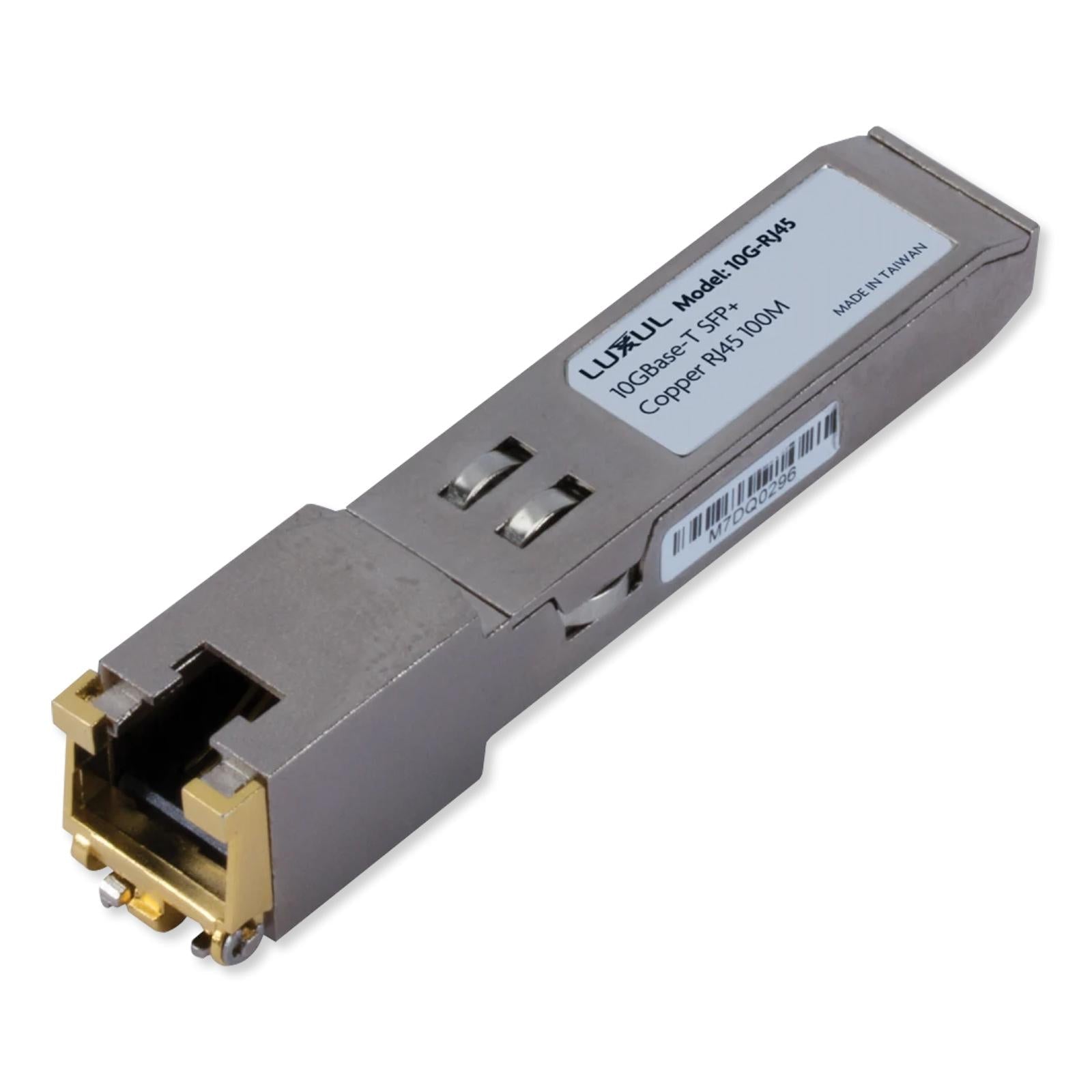 Luxul 10GBASE-T RJ-45 SFP+ Module 30m Over Cat6a/7 Cable