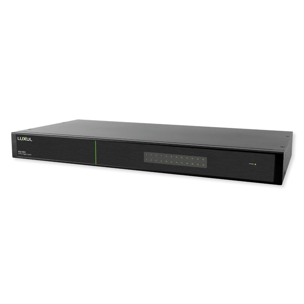 Luxul AV Series 24-Port Gigabit Switch, 48Gbps
