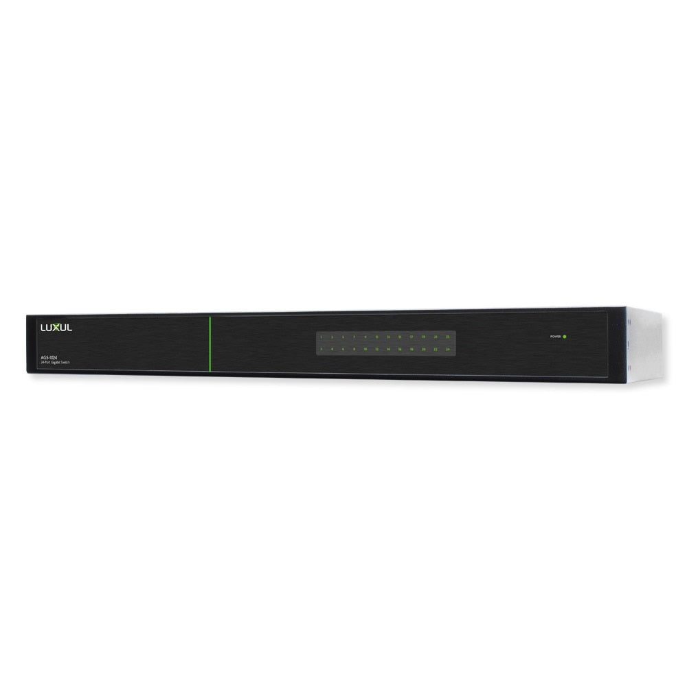 Luxul AV Series 24-Port Gigabit Switch, 48Gbps