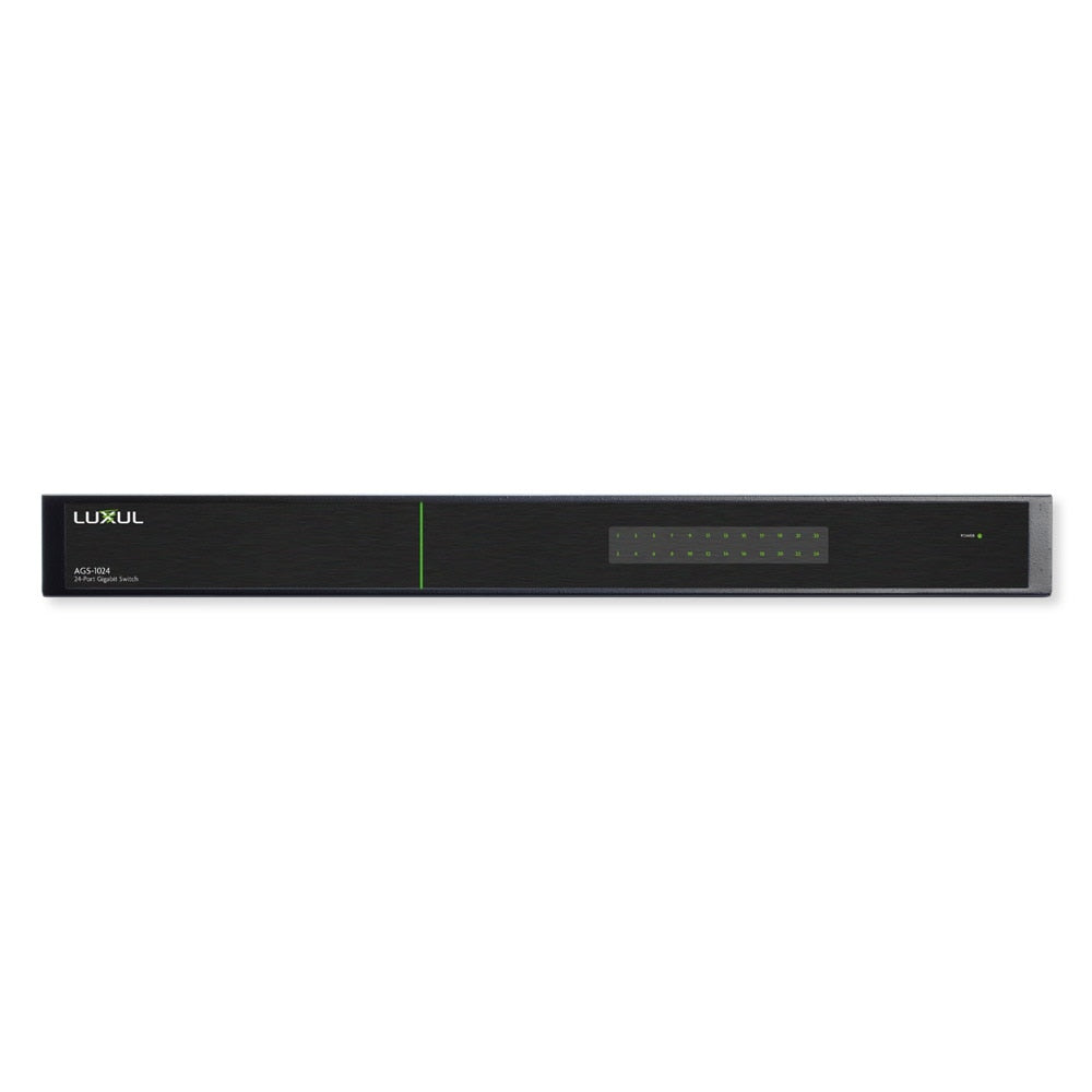 Luxul AV Series 24-Port Gigabit Switch, 48Gbps