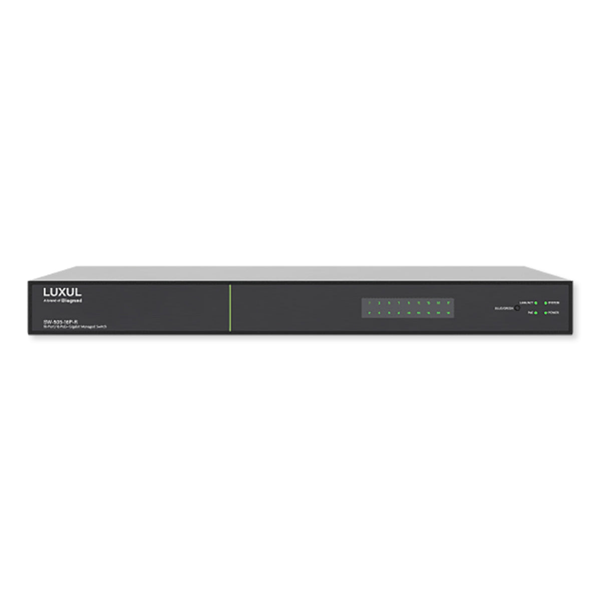 16 PoE+ | 2 Combo RJ45/SFP Ports - 1Gb L2/L3 Managed Switch, US Power Cord