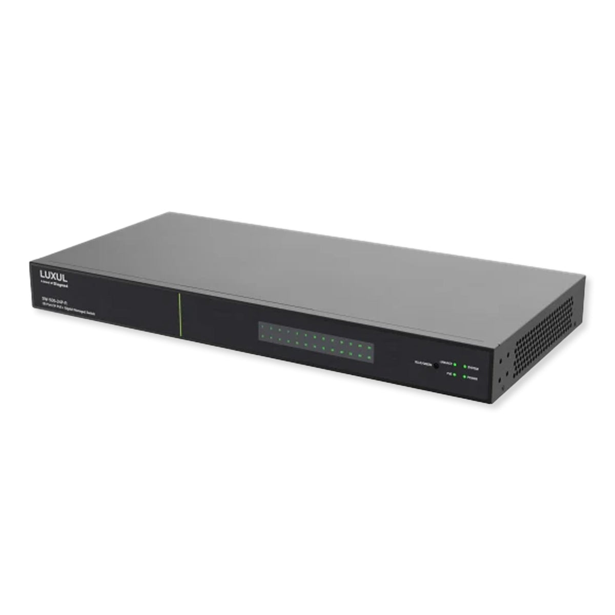 24 PoE+ | 2 Combo RJ45/SFP Rear-Facing Ports - 1Gb L2/L3 Managed Switch, US Power Cord