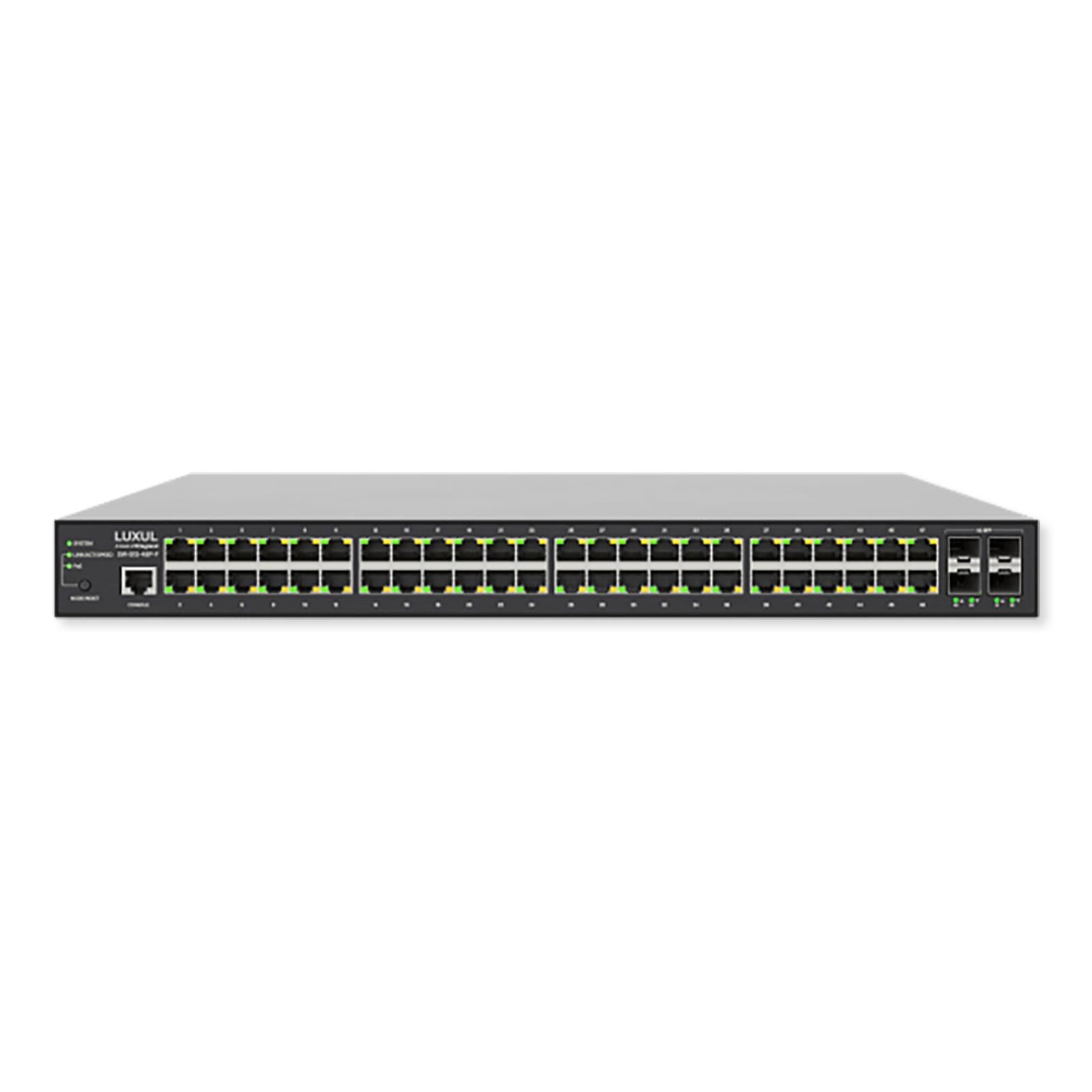 48 PoE+ | 4 SFP Ports - 1Gb L2/L3 Managed Switch, US Power Cord