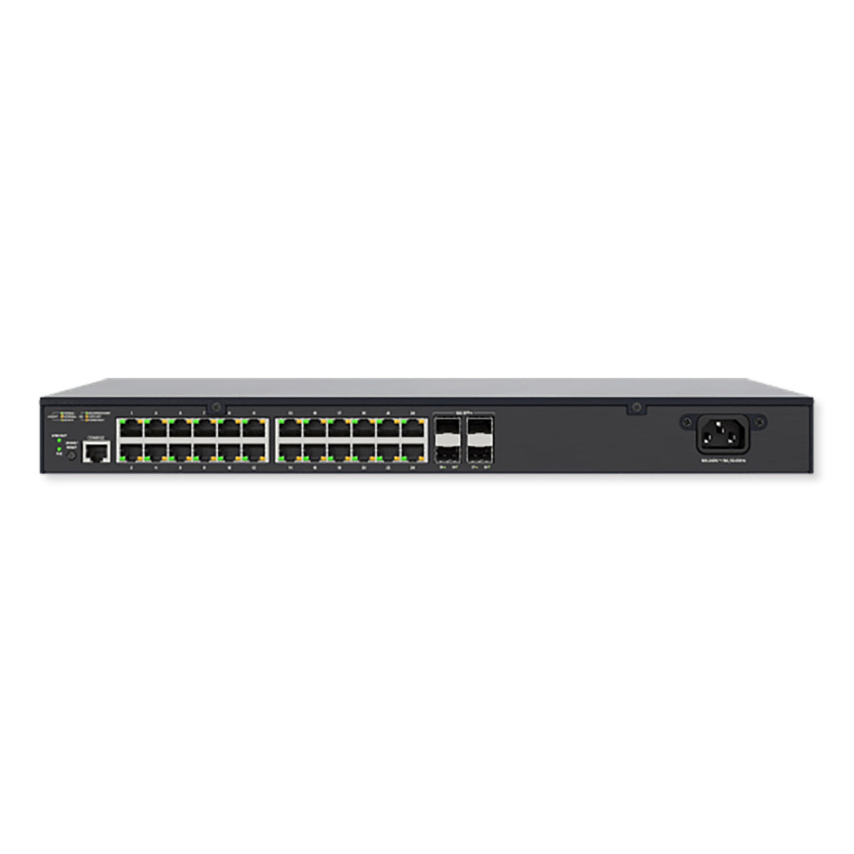 24 PoE+ | 4 (10G) SFP+ Ports Ã¢â‚¬â€œ 1Gb L2/L3 Managed Switch, US Power Cord