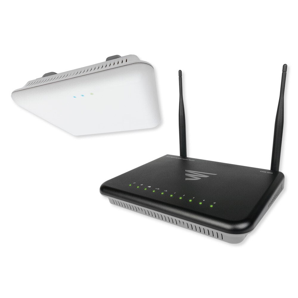 Luxul Whole Home Wi-Fi System with AC1200 Gigabit Router & Access Point