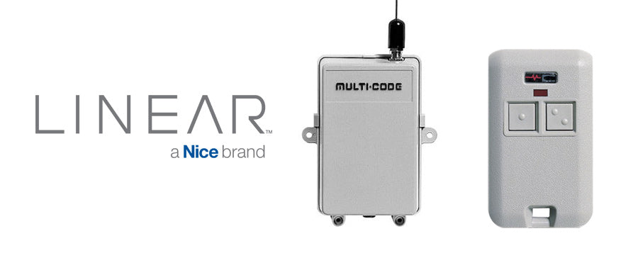 Linear Multi-Code Gate Receiver and Multi-Code Key Ring Transmitter Remote