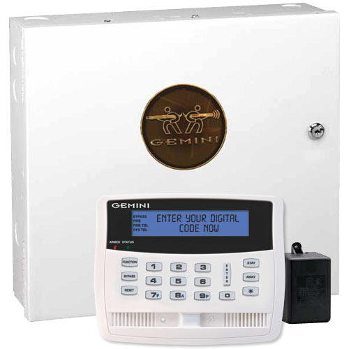 Napco Gemini P1664 Security System Kit with GEM-K1VPS Talking Keypad