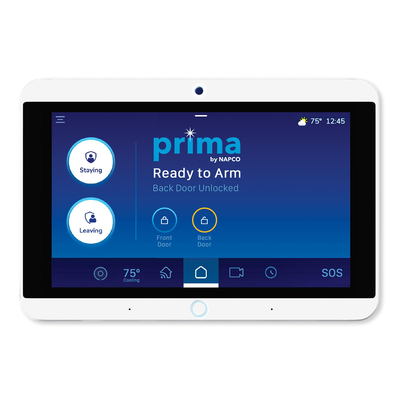 Napco Prima 7" Touchscreen Super Panel, Verizon Network