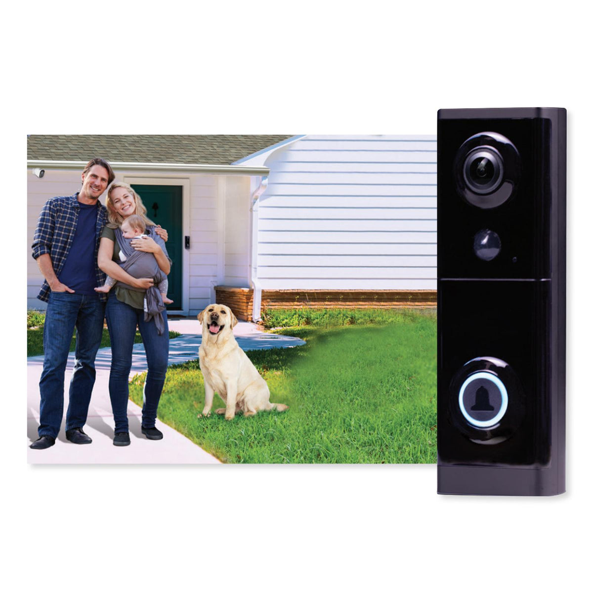 Napco Prima Wireless Self-Healing Wi-Fi HD Video Doorbell