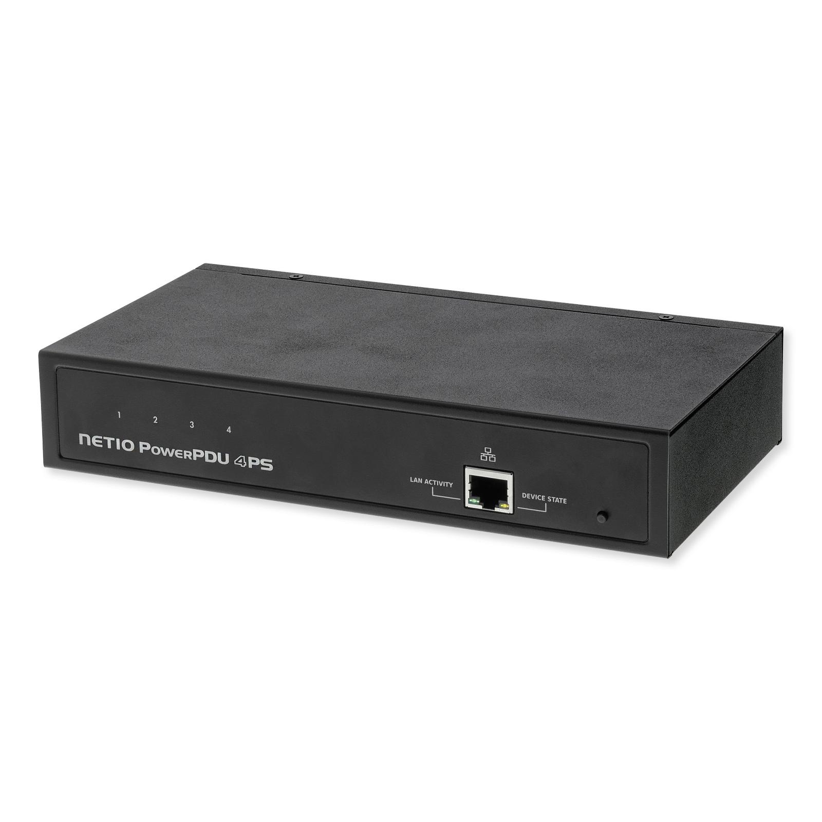 NETIO PowerPDU 4PS Smart PDU Power Distribution Unit, 4 Outputs