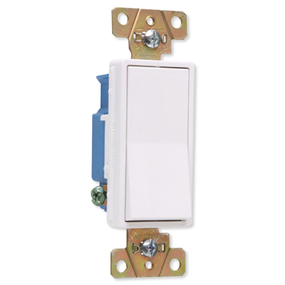 On-Q/Legrand 3-Way Decorator Wall Switch, Construction Grade