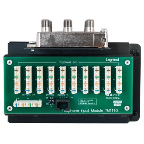 On-Q/Legrand 10x8 phone & Video Combo Module, 110 with RJ31X (1Ghz)
