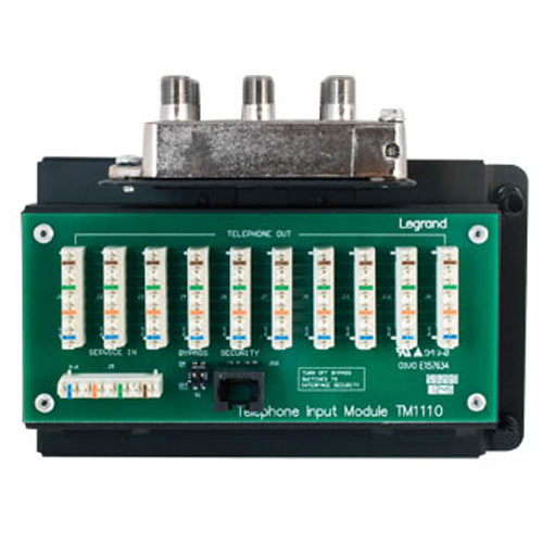 On-Q/Legrand 10x8 Phone & Video Combo Module, 110 with RJ31X (1.675Ghz)