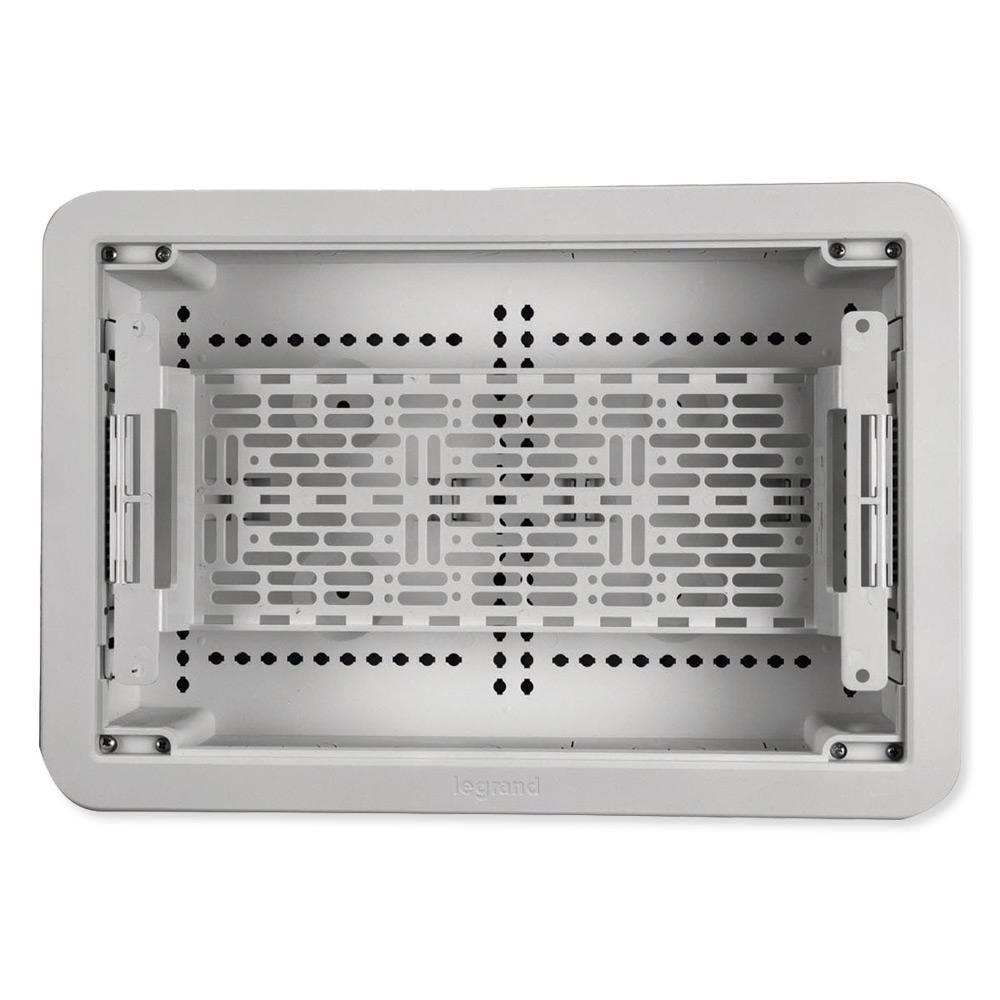On-Q/Legrand Dual-Purpose In-Wall Enclosure with 5-in Mounting Plate, 9"