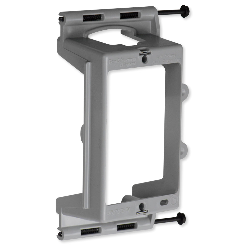 On-Q/Legrand 1-Gang Low-Voltage Screw-On Bracket for New Construction