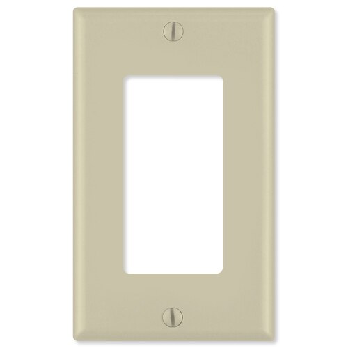 On-Q/Legrand Decorator Wallplate, 1-Gang