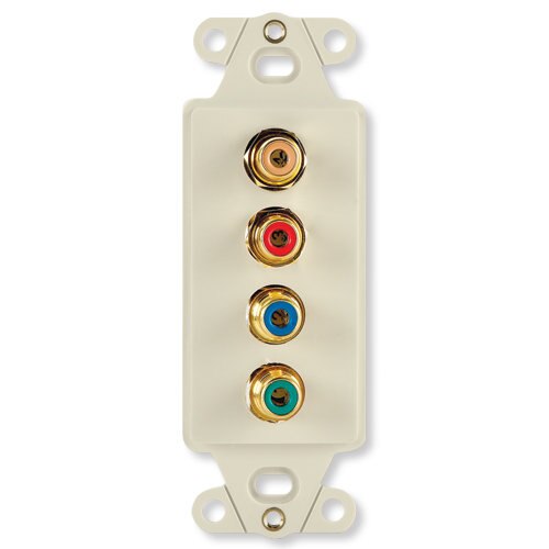 On-Q/Legrand Pre-Configured Strap (Component Video & Digital Audio)