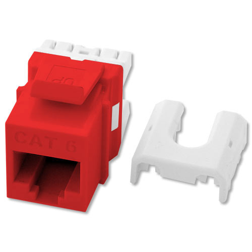 On-Q/Legrand Quick Connect Cat6 RJ45 Keystone Snap-In Connector