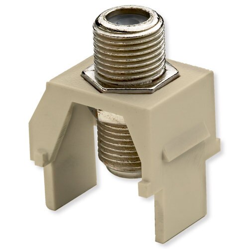 On-Q/Legrand F Keystone Snap-In Connector