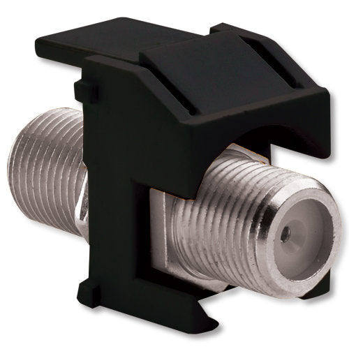 On-Q/Legrand Recessed F Keystone Snap-In Connector