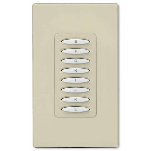 PCS PulseWorx UPB Wall Controller, 8 Button