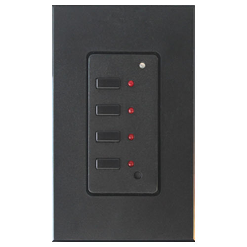 PCS SimpleWorx Wall Keypad Transmitter, 4 Button