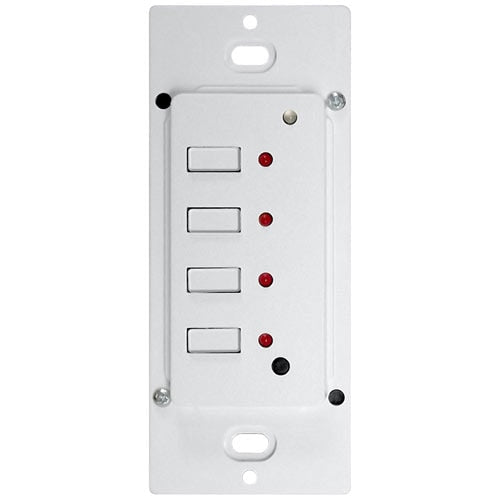 PCS SimpleWorx Wall Keypad Transmitter, 4 Button