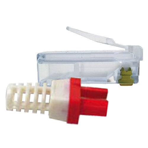 Platinum Tools EZ-RJ45 Cat6 Connector & Strain Relief (30 Pack)