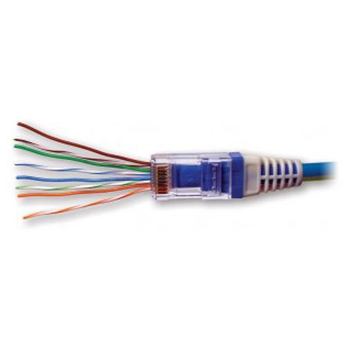 Platinum Tools EZ-RJ45 Cat6 Connector & Strain Relief (30 Pack)
