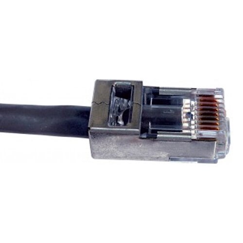 Platinum Tools EZ-RJ45 Shielded Cat5e/6 Connector, Internal Ground