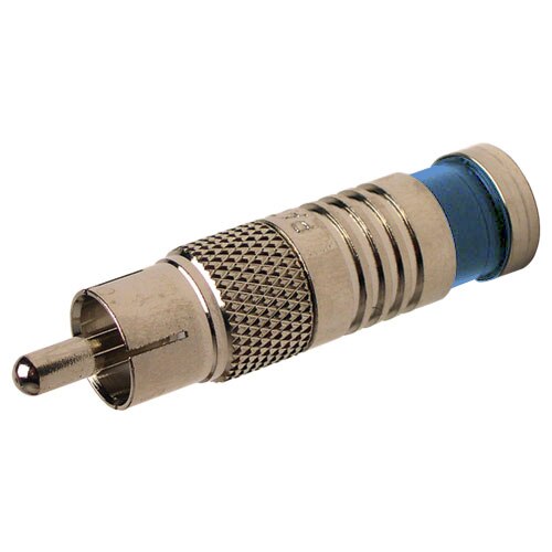 Platinum Tools RCA Compression Connector, RG6 Quad
